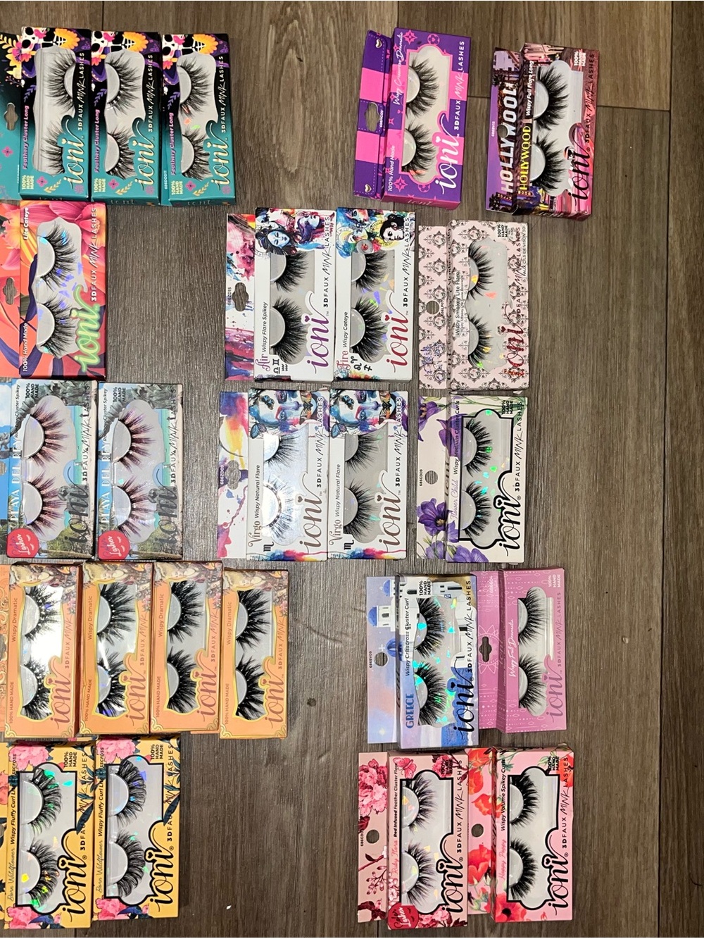 Ioni 24 Bundle strip False Eyelashes